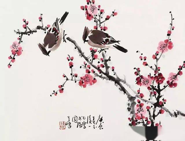 国画教程孙其峰教你画卷丹太平鸟