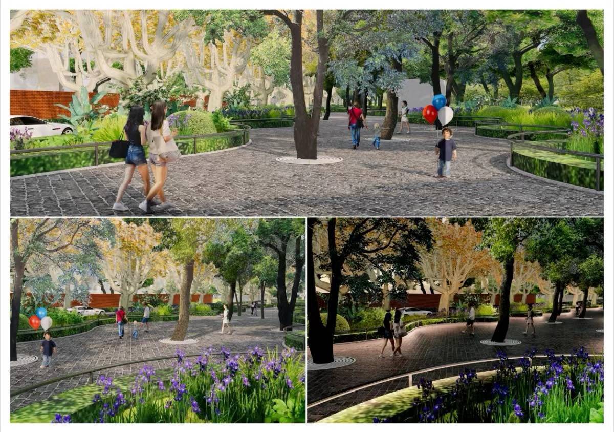 上海中山公园“破墙透绿”进行中，更新后将与华政校园无缝衔接