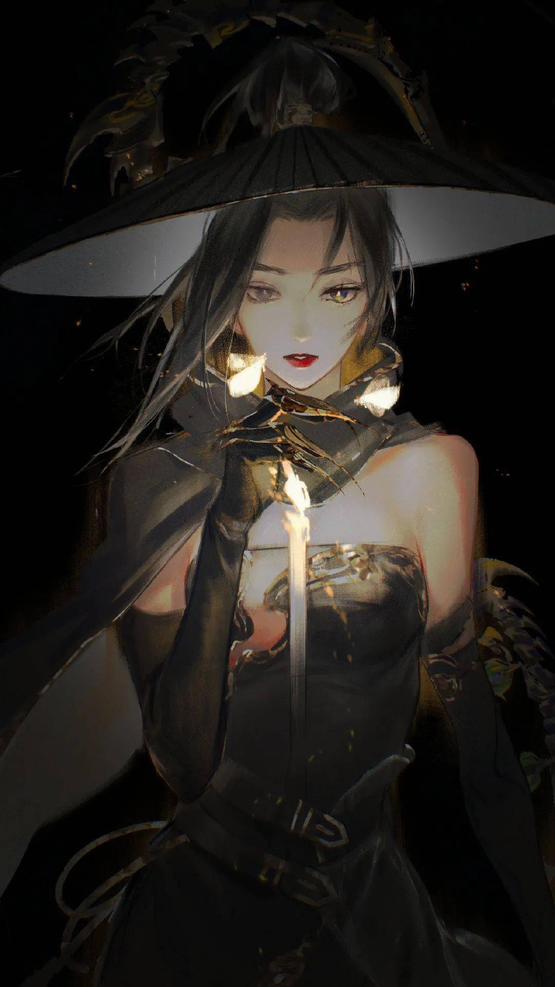她的画是充满创意的,在她的笔下,迪士尼公主们穿上了中华传统服饰