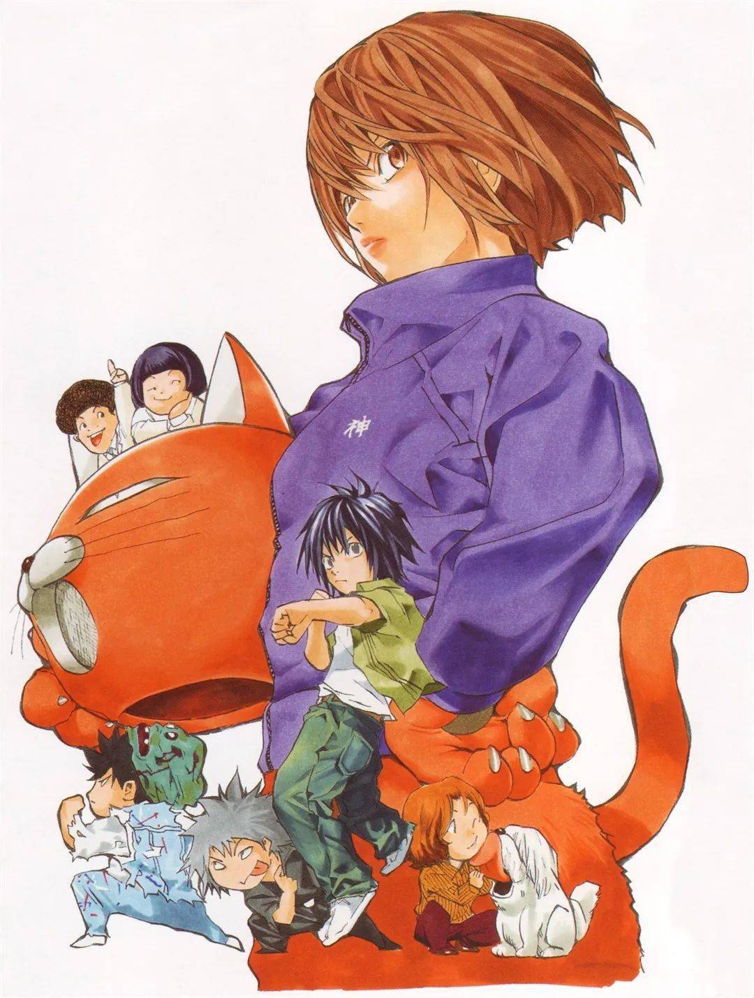 画集收录小畑健画工曾名列第一的漫画家美术功底非常扎实