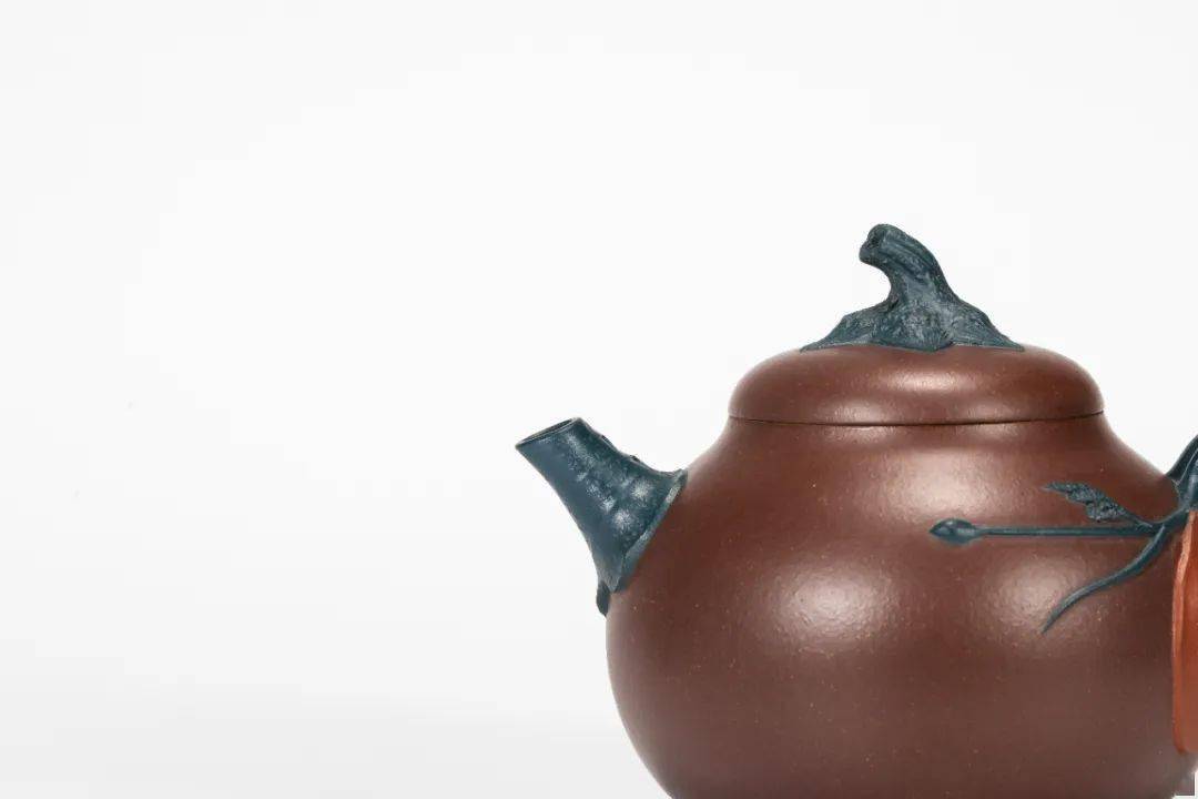 6767 王建中(忠)· 6767四季平安对组_工艺_叶片_紫砂壶