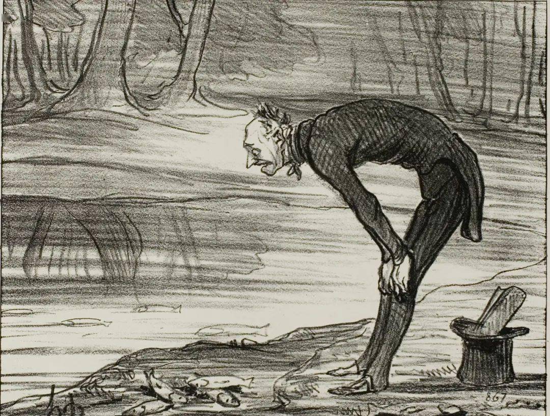 奥诺雷杜米埃的素描