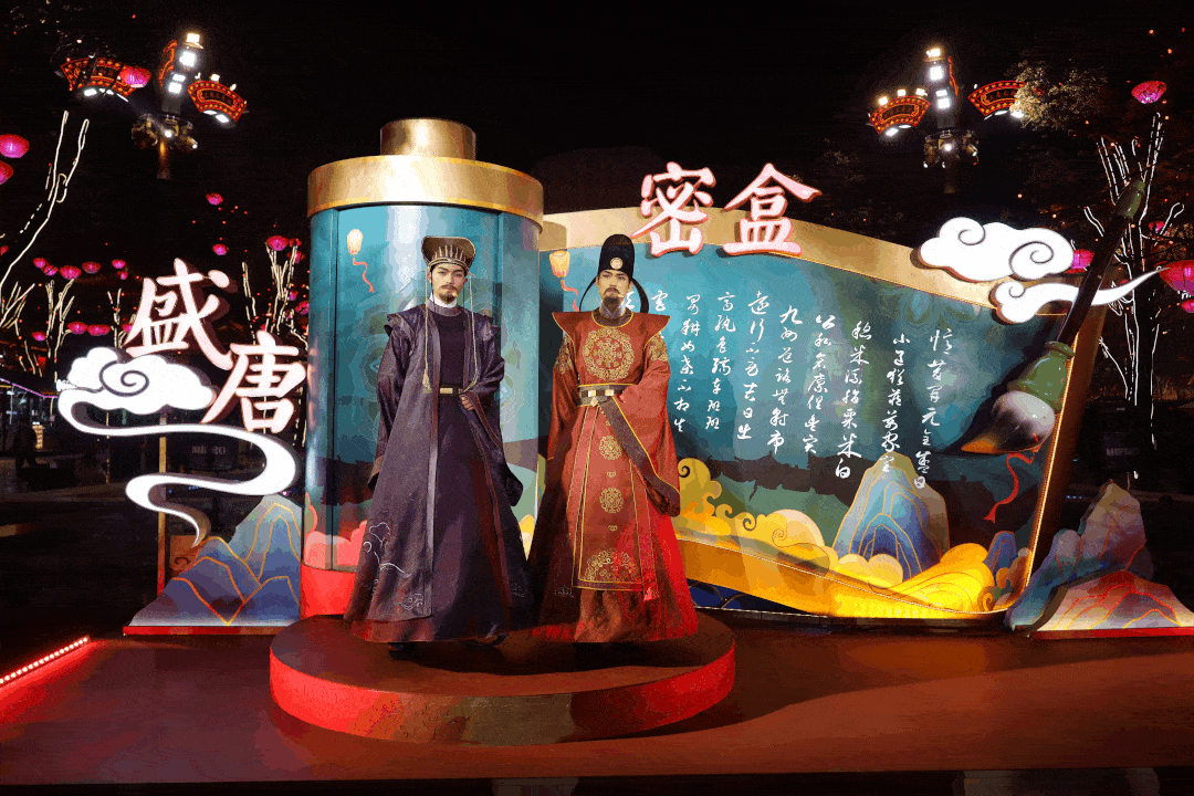 各种出圈的行为艺术凝聚唐街风采名场面