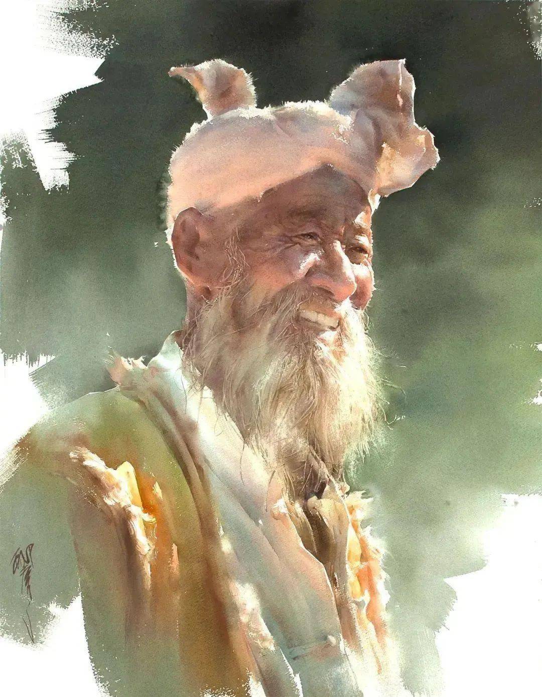 中国水彩画大师 排名图片
