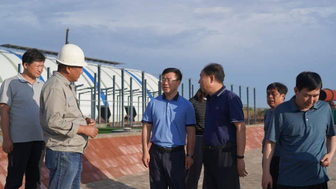 张科灵深入清水河产业园调研