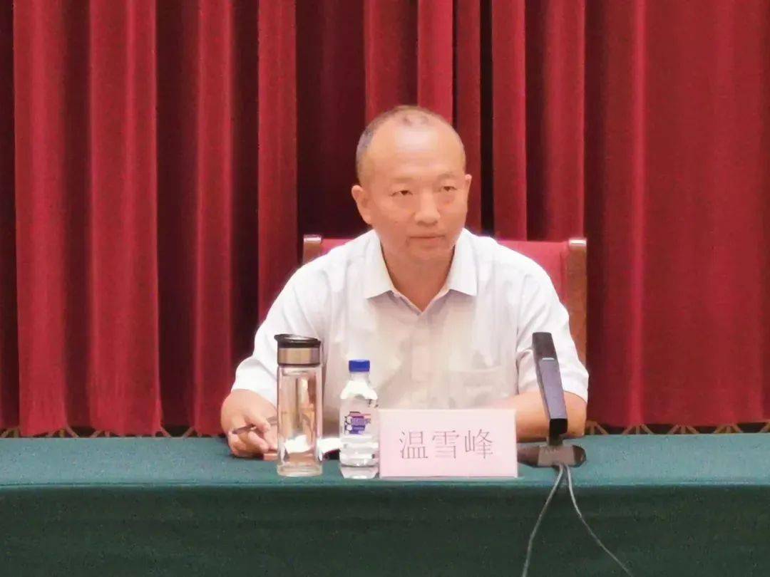 生态环境部固体废物与化学品司副司长温雪峰一行到吉林市调研"无废