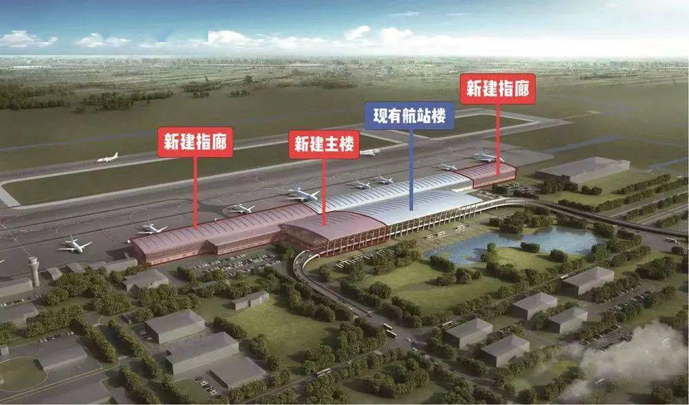 奔牛国际机场△常州国际机场航站区改扩建工程规划图1986年3月15日