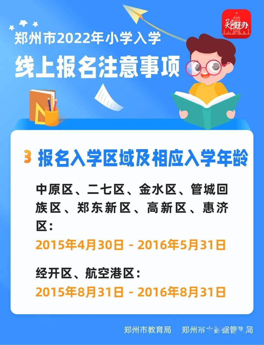 鄭州市小學入學報名攻略看這裡!