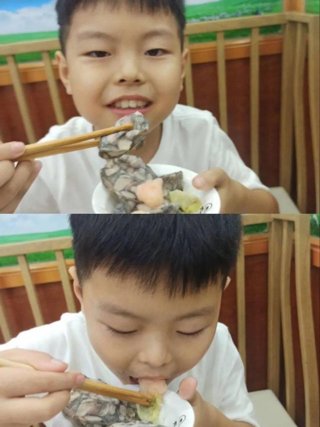 一年级六班 周鑫成