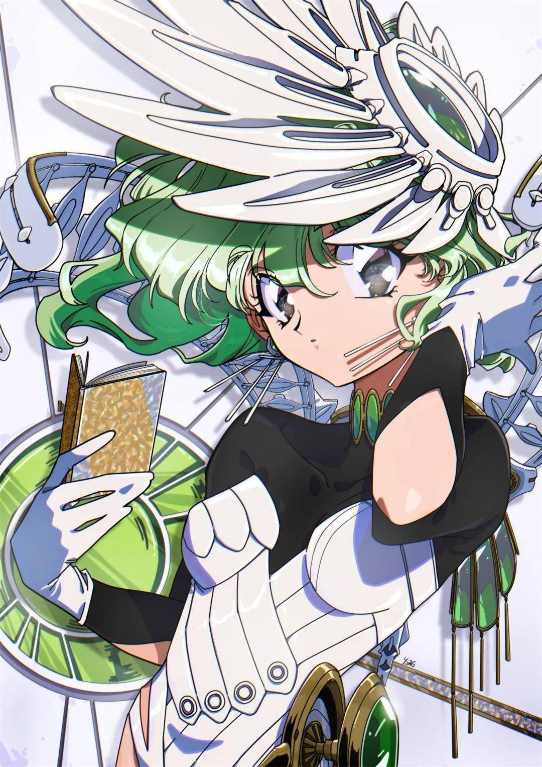 画集收录古早画风真的太爱了太喜欢这种有年代风格的大眼睛了