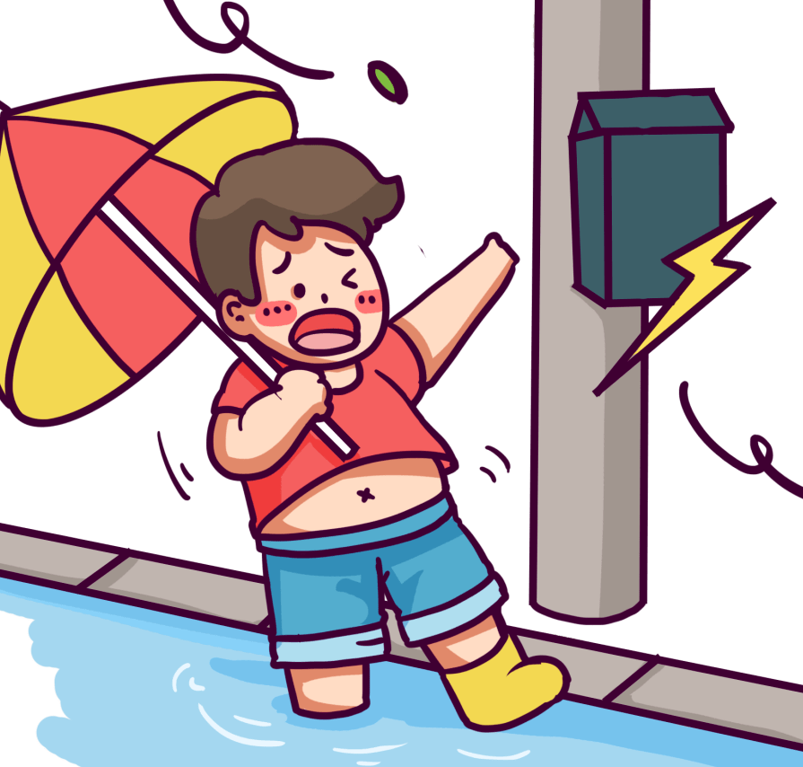 消防安全提示暴雨天该如何避险