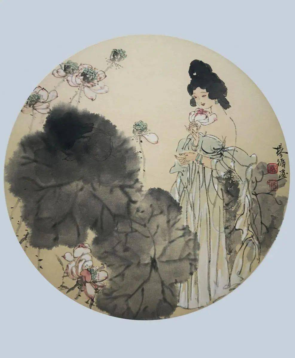 【艺术世界】艺途行吟——杨循人物画_乐山_四川_工笔画