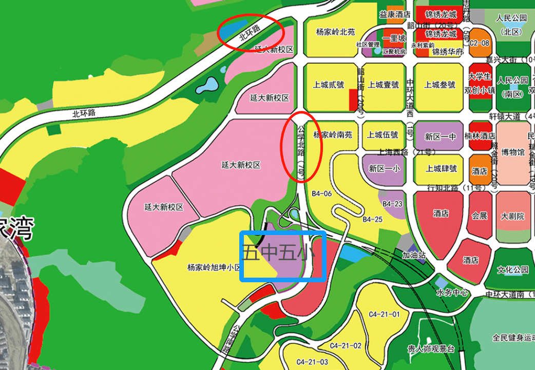 延安方塔新区最新规划图片