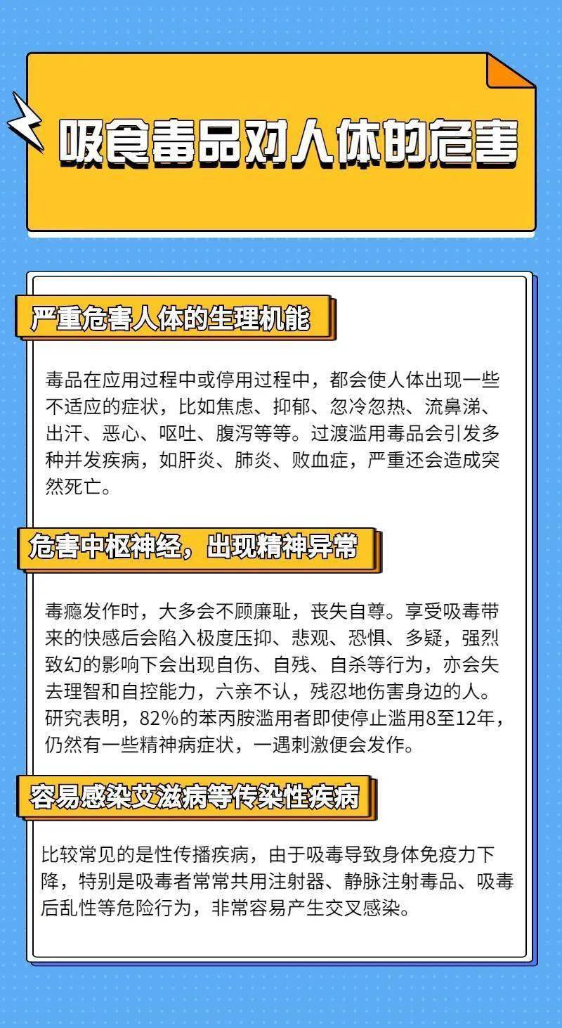 不结交有吸毒,贩毒行为的人!学习毒品知识,了解毒品危害!来