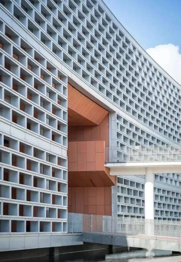 校内三大图书馆中的琳恩图书馆,正是南科大标识性建筑的代表之一,独特