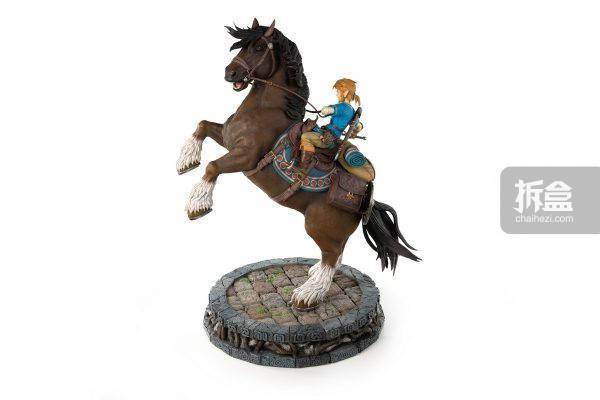 first 4 figures塞尔达传说旷野之息 骑马的林克 22寸雕像_产品_cm