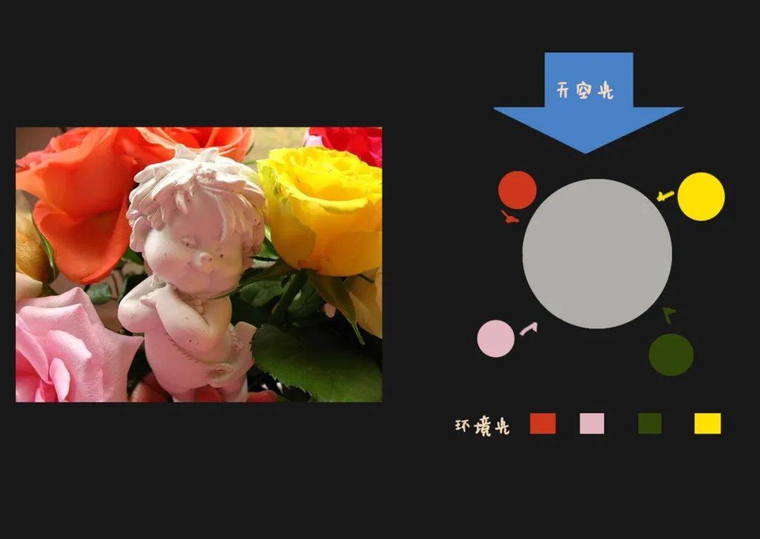 磨金石教育干货分享|暗部到底纯还是灰,冷还是暖?_物体_影响_胳膊