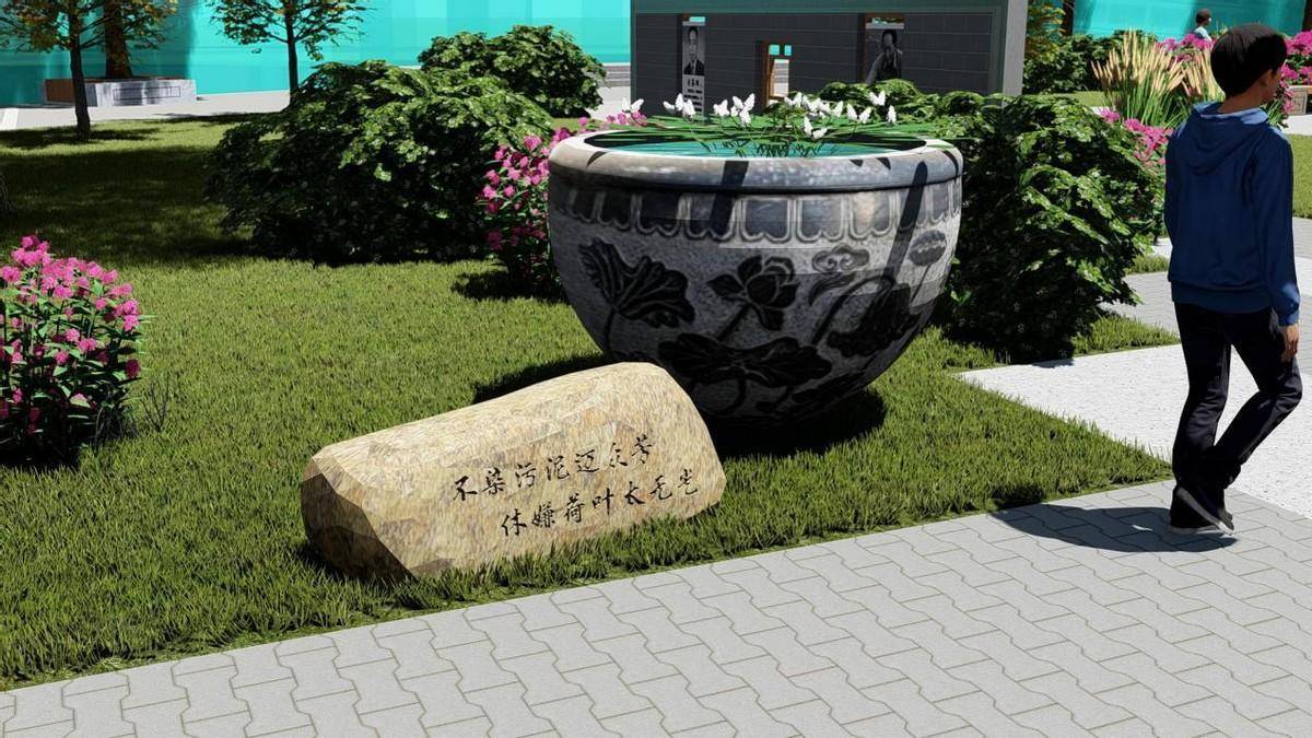 炎炎夏日,校园水景带来一抹文化清凉_师生_景观_环境