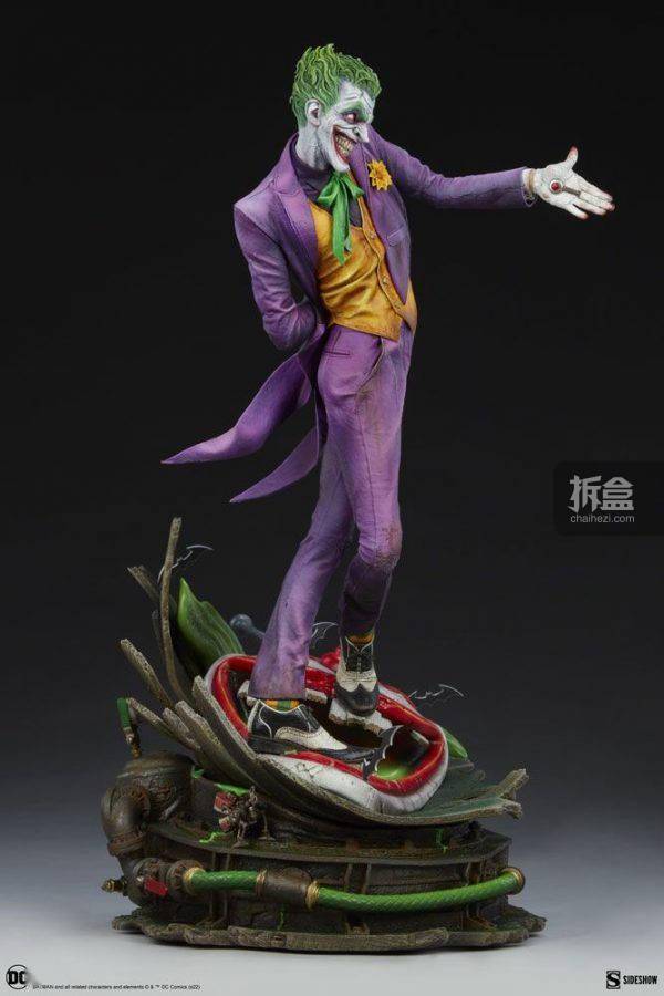 sideshow新品雕像 the joker 小丑_cm_官方_宝丽石