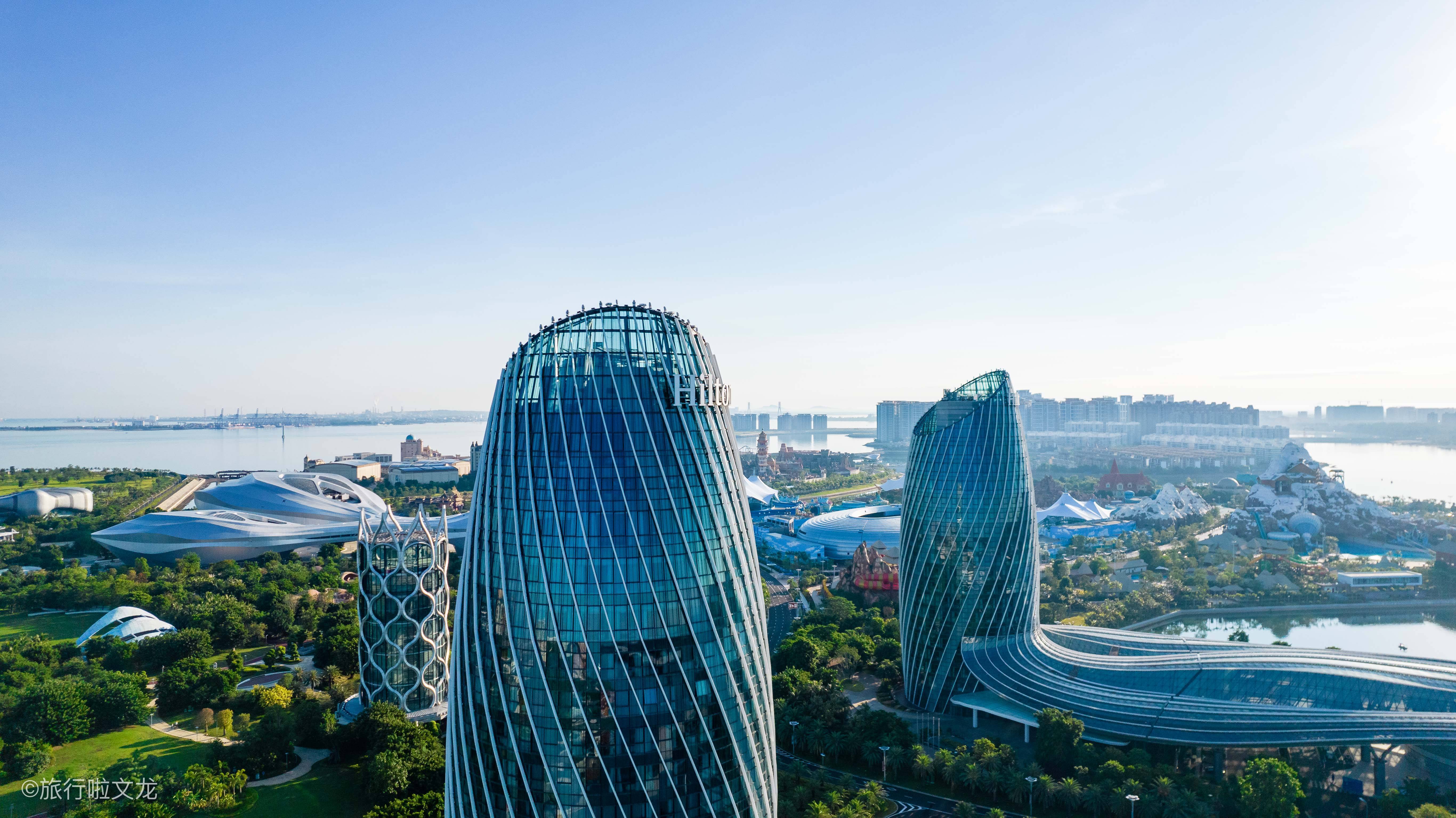 海南海花岛标志建筑物图片