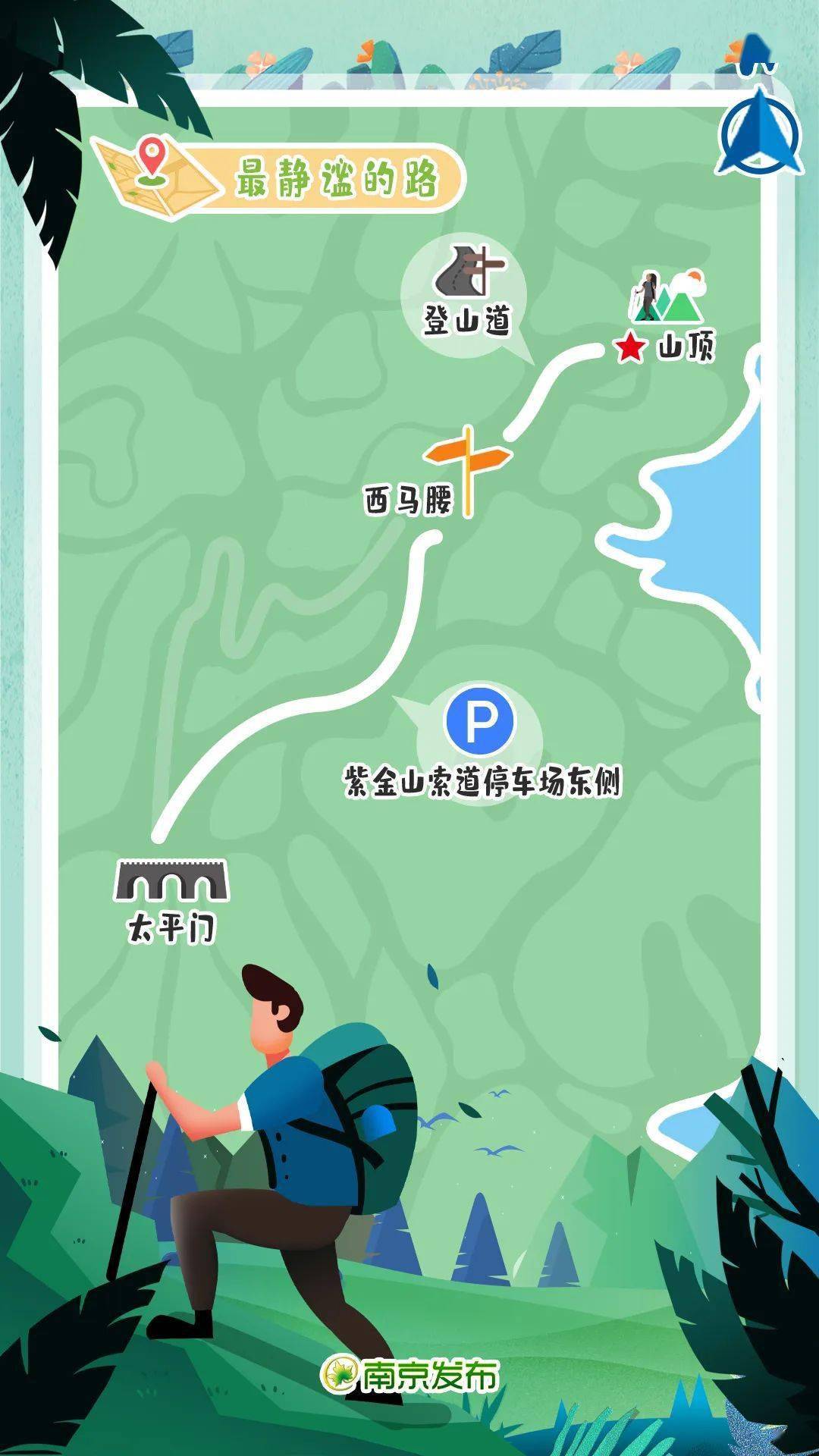 这些宝藏路线,藏不住了!_登山_紫金山_头陀