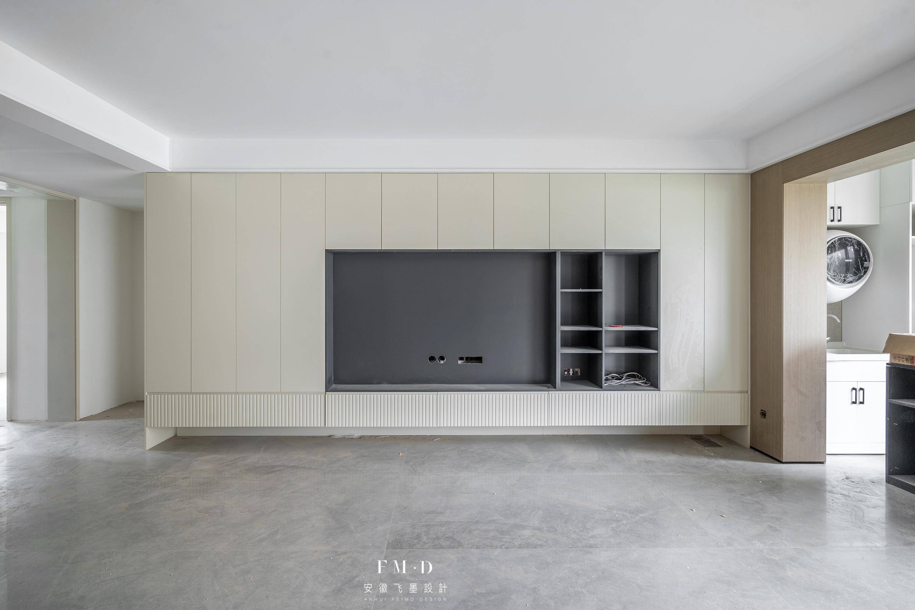 如今客厅装修,储物型电视墙更加分!