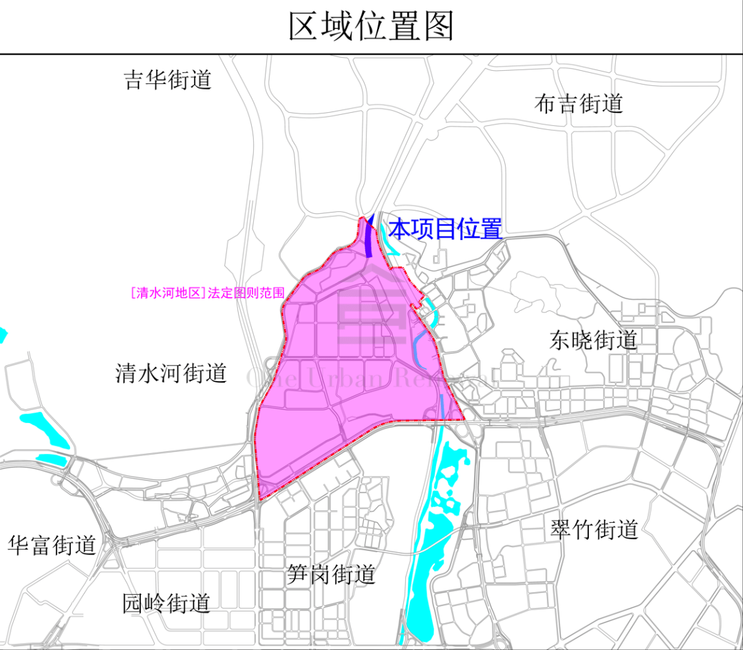 羅湖區 清水河街道,草埔西社區土地整備利益統籌項目規劃草案公示