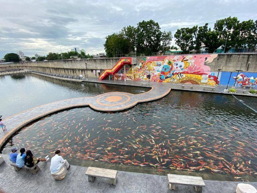 探访泰国小众目的地- 北榄坡府 nakhon sawan_nam_bung_phasan