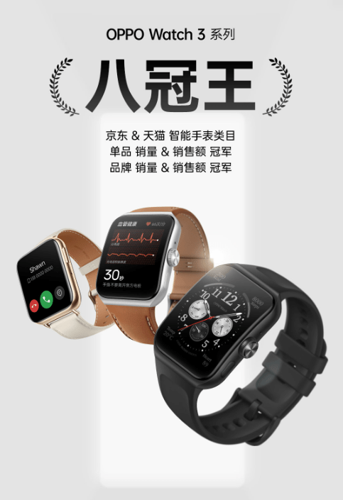 八冠王」记录缔造者，OPPO Watch 3 Pro美图，这么火真的有道理_手机搜狐网