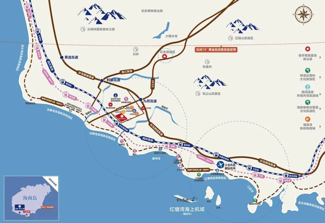 椰风海韵,恬逸海居——乐东【尚易椰憬恬園】项目详情-官方售楼电话_配套_九所_旅游
