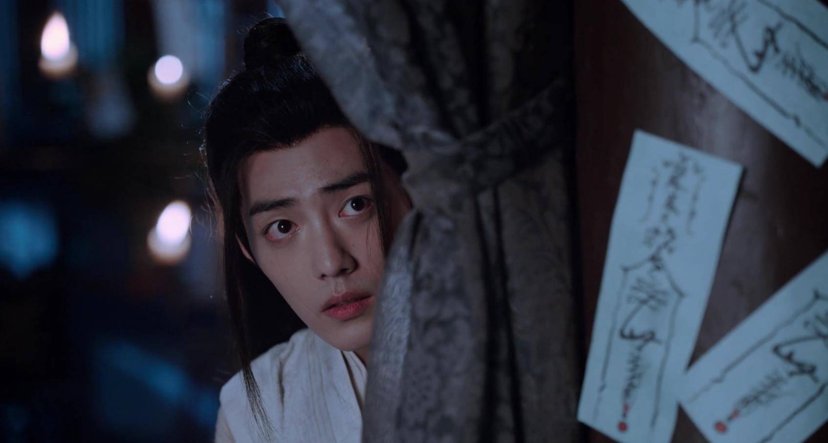 陈情令:魏婴叫小辈孩儿们,逃命还不忘搞笑,有趣的灵魂万里挑一_蓝湛