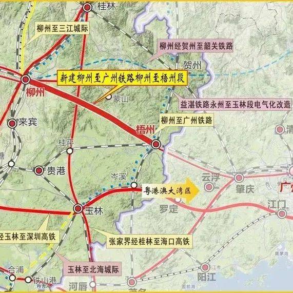 新建柳州至广州铁路柳州至梧州段获批,即将全线动工_建设_藤县_项目