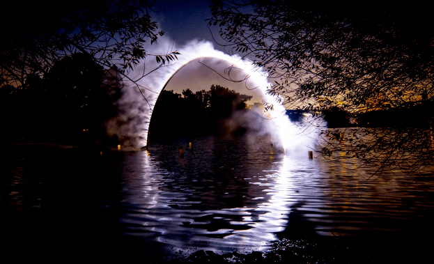 全球8大炫酷启发性灯光艺术装置带给你无限想象_泡泡_作品_kontxa