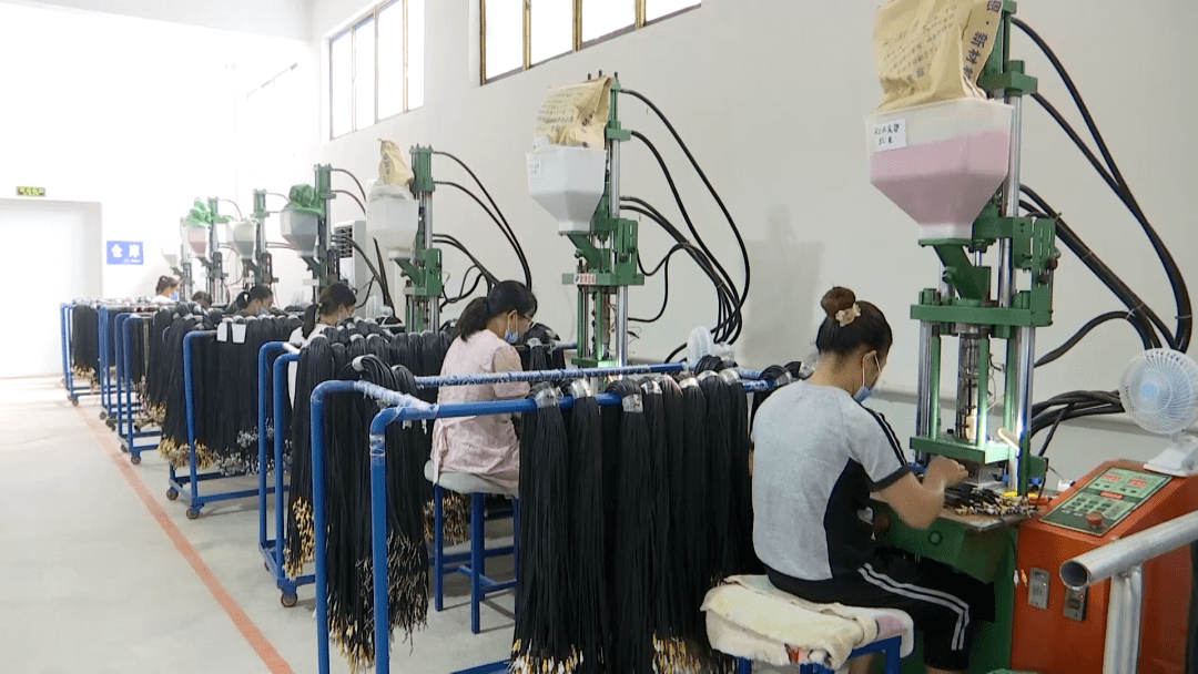 走出乡村振兴新路子_萧县_企业_生产线