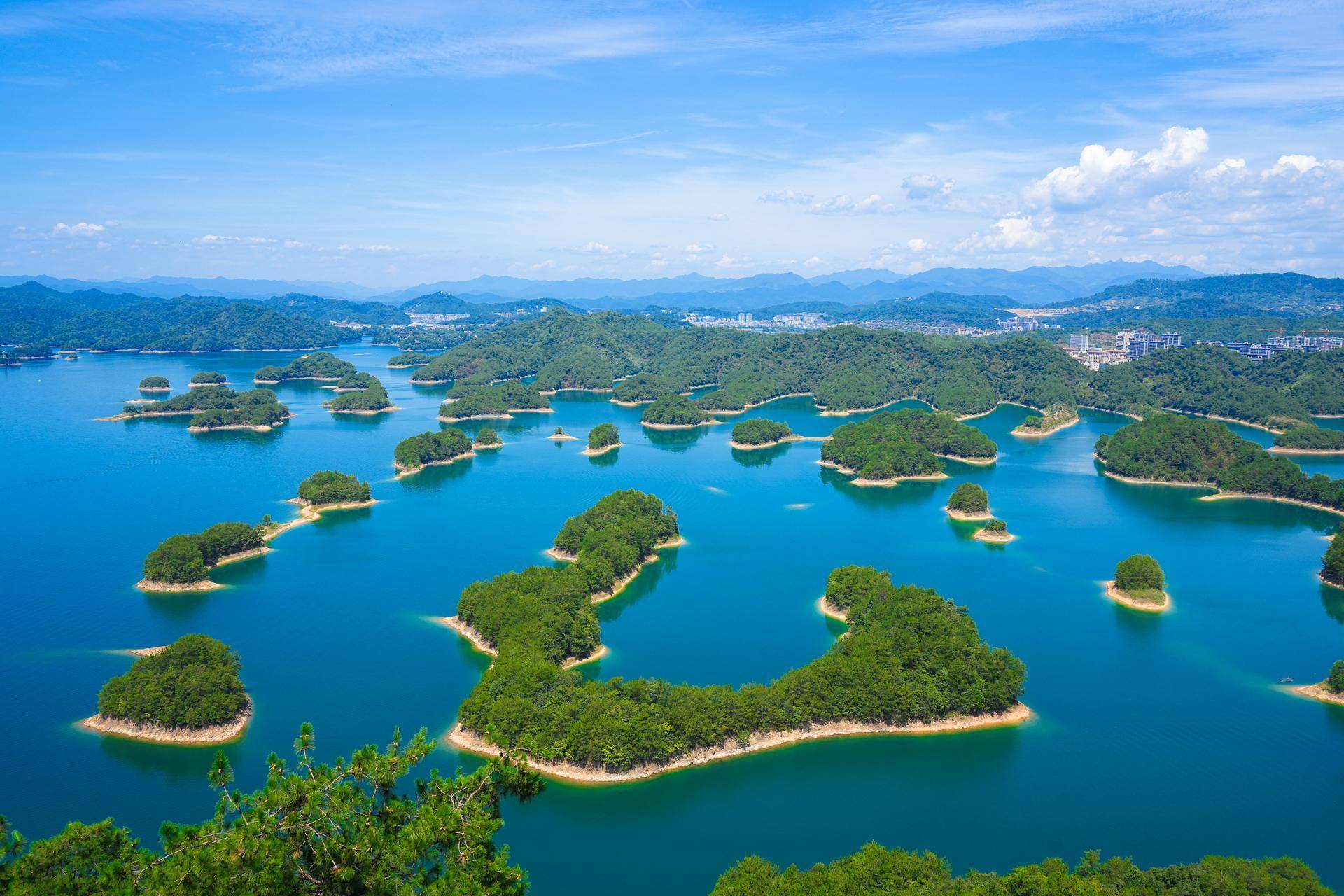 罗甸千岛湖景区图片