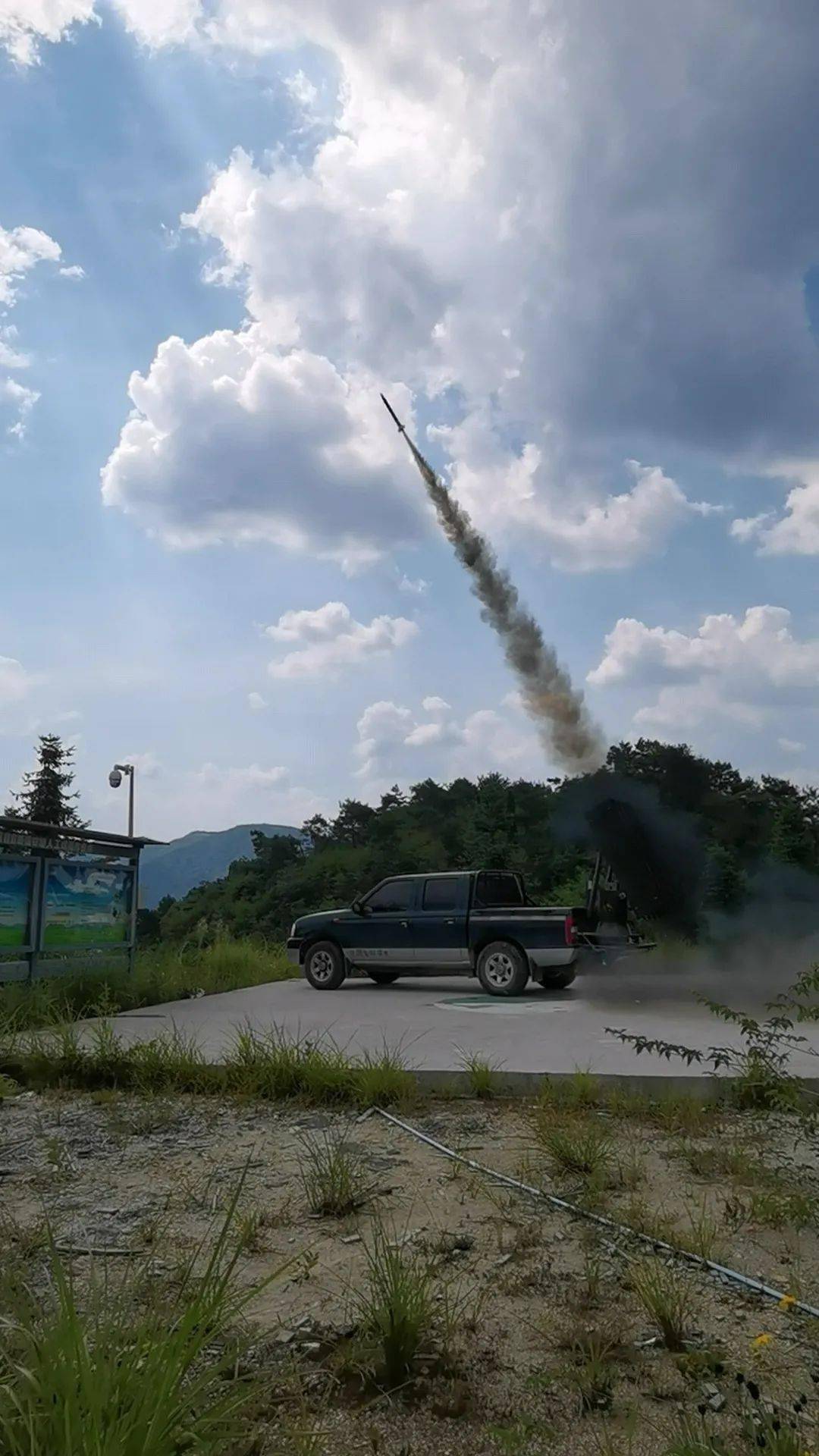 仙居的人影作业队是怎样进行"人工增雨"的_作业点_天气_发射