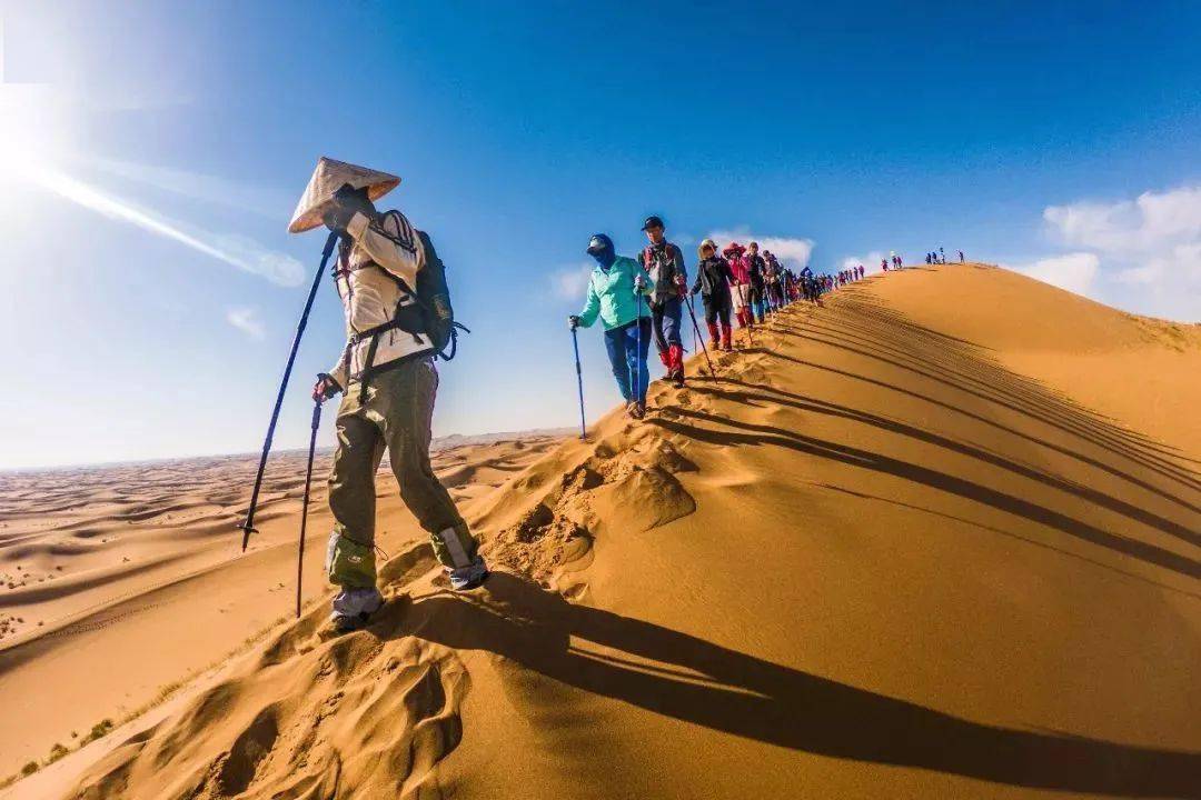 【徒步户外】中秋3日|徒步61腾格里沙漠|远征腾格里-五湖连穿-百人