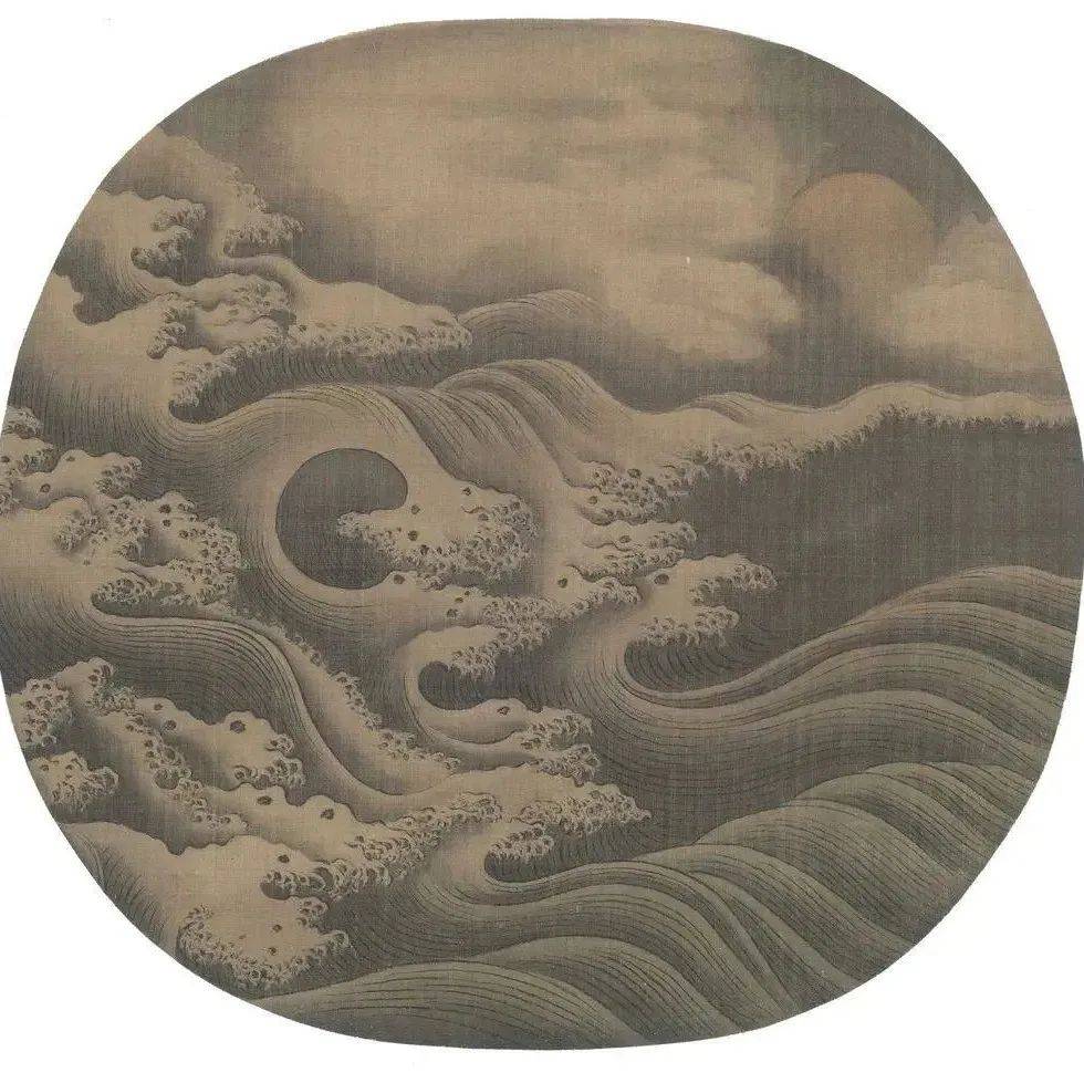 赏析:宋代山水小品画中的勾水法_cm_绢本_绘画史