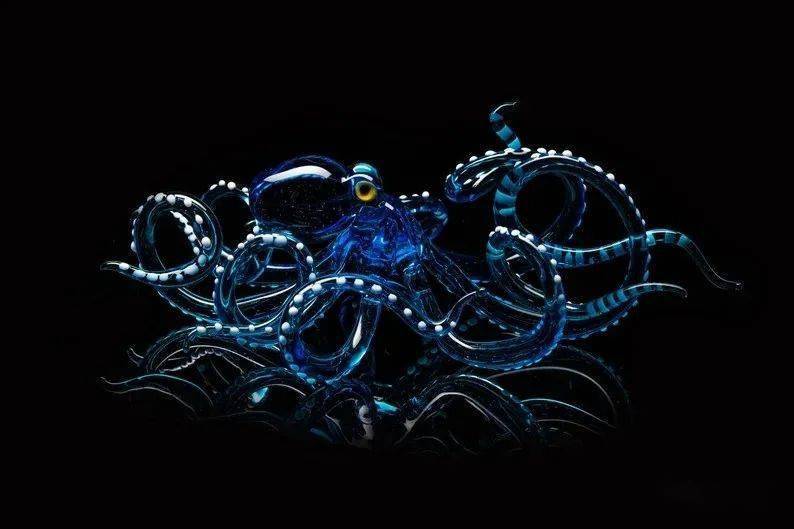 唯美的玻璃章鱼._摄影_nikita_艺术