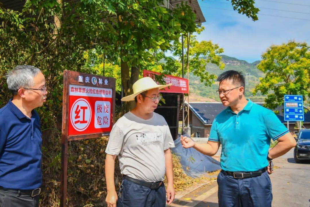 【綦江政事】罗成:打好森林防火"主动仗" 吹响决战决胜"冲锋号"_灭火