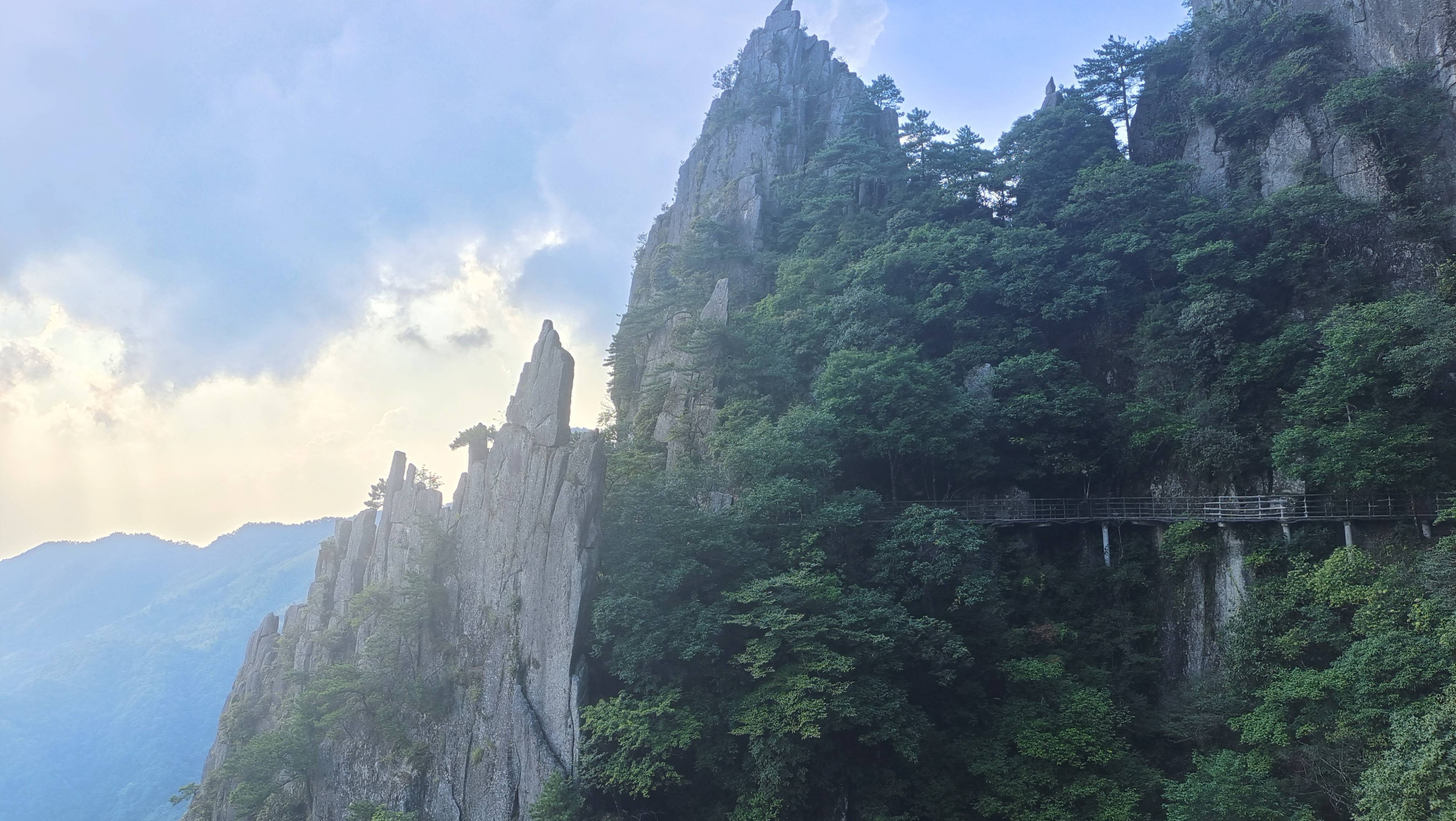 美麗吉安之安福:風光旖旎的羊獅慕景區_疊嶂_雲海_石雲峰