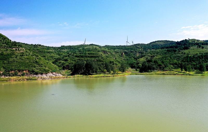 夏县白沙河水库图片