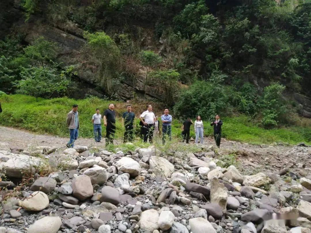 市政府副市长,白水江市级河长王东锋开展白水江巡河工作_镇雄县_林草