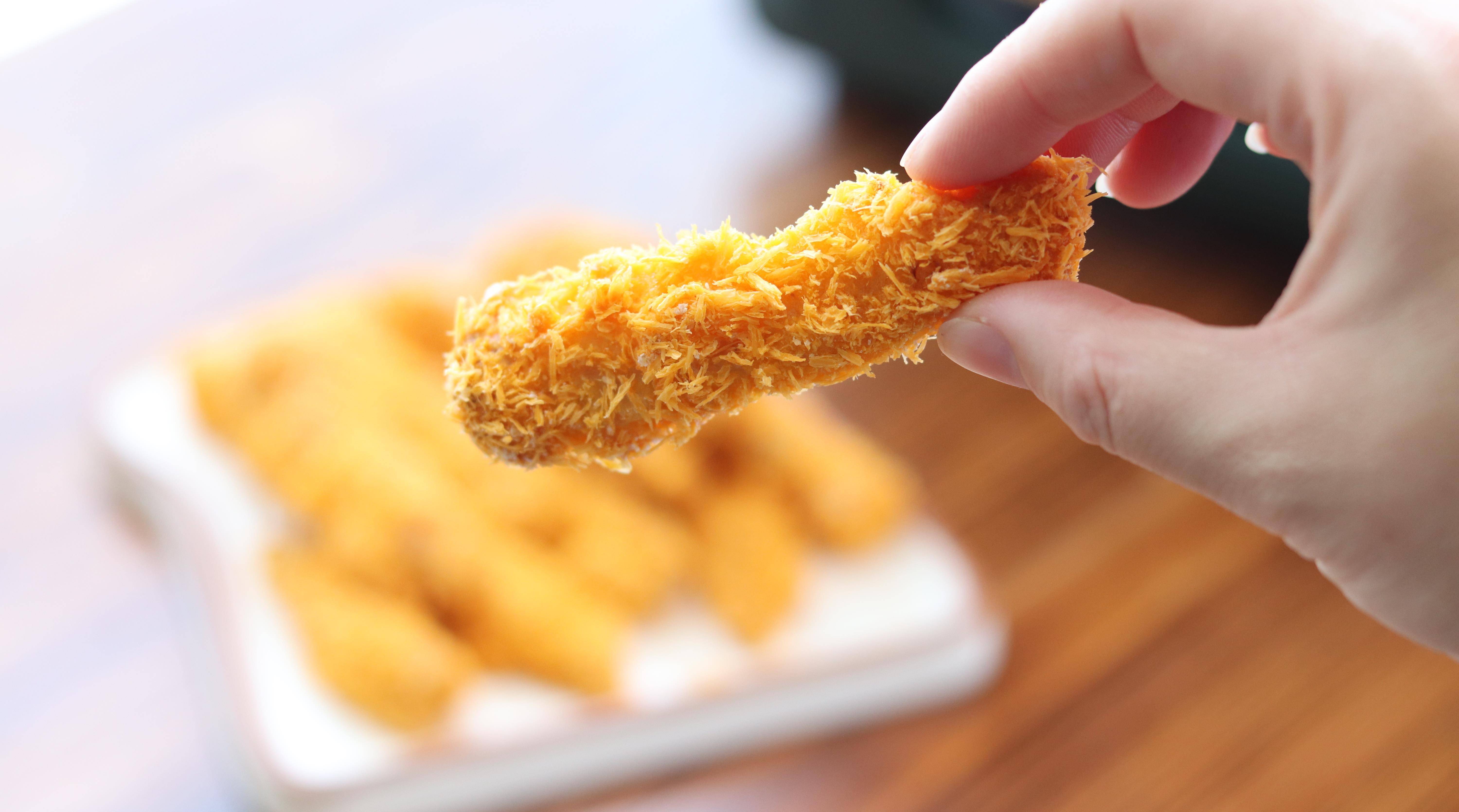 不用一滴油也能做的"炸鸡柳",健康不腻,低脂不长胖,随便吃_控制_时间