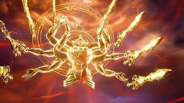 斗罗大陆:唐三修罗神形象不仅帅还很霸气,神考就是为他量身定制_海神