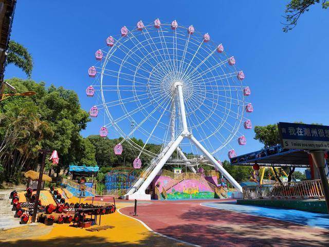 潮州也有摩天轮啦,想要浪漫,想要童真的就来这里吧_度假区_太阳_园区