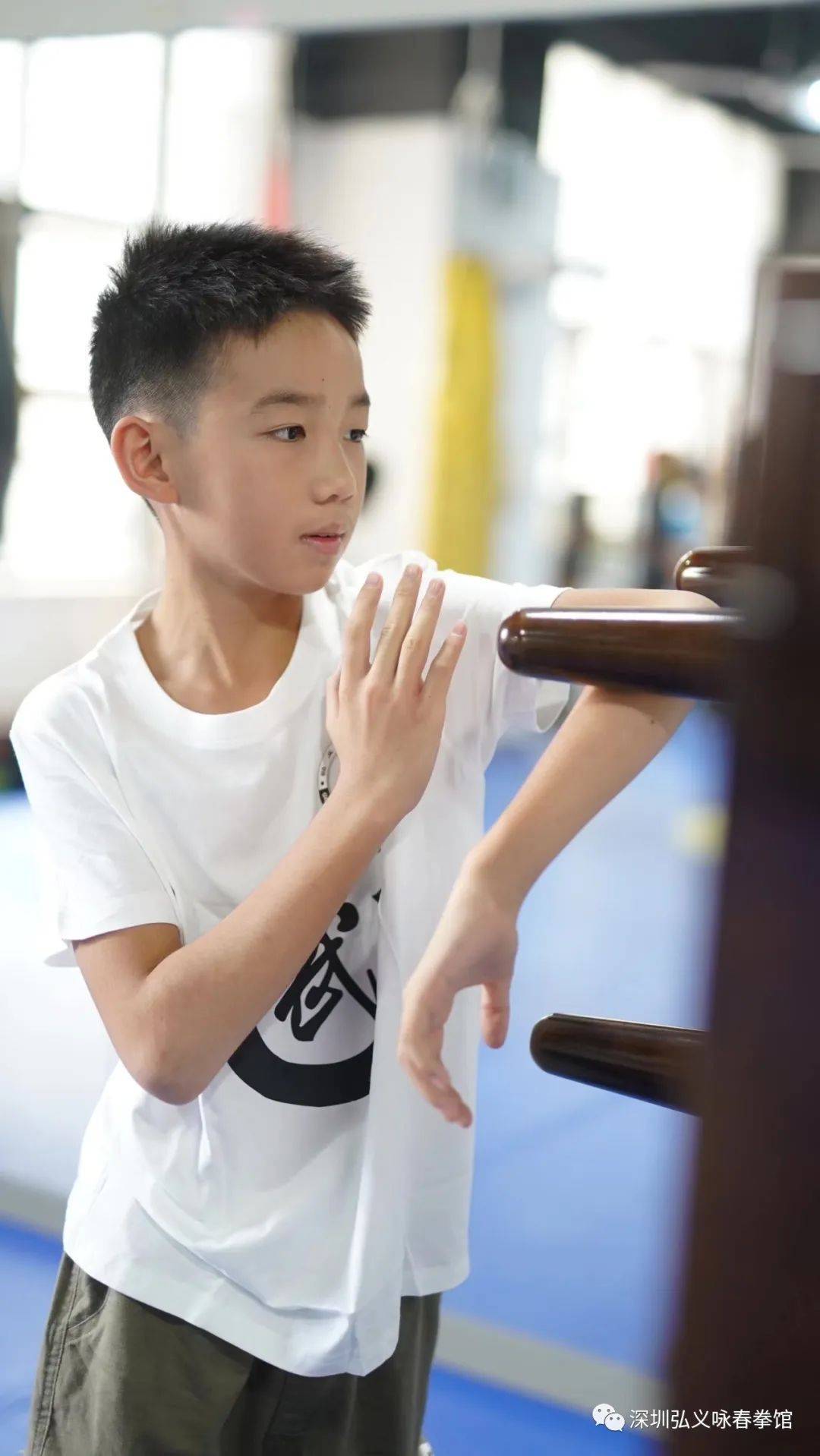 深圳弘义咏春拳馆精气神日常训练