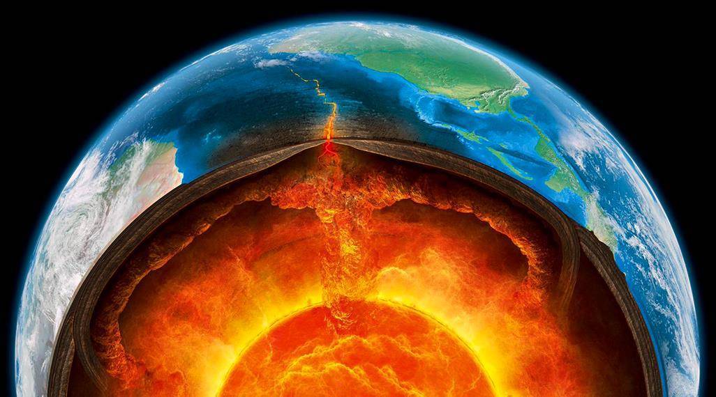 如果贯穿地球两端,人跳下去会怎样?_地心_温度_一端