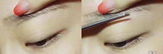 最火的懒人画眉法,1分钟画出同款眉!_眉毛_方法_位置