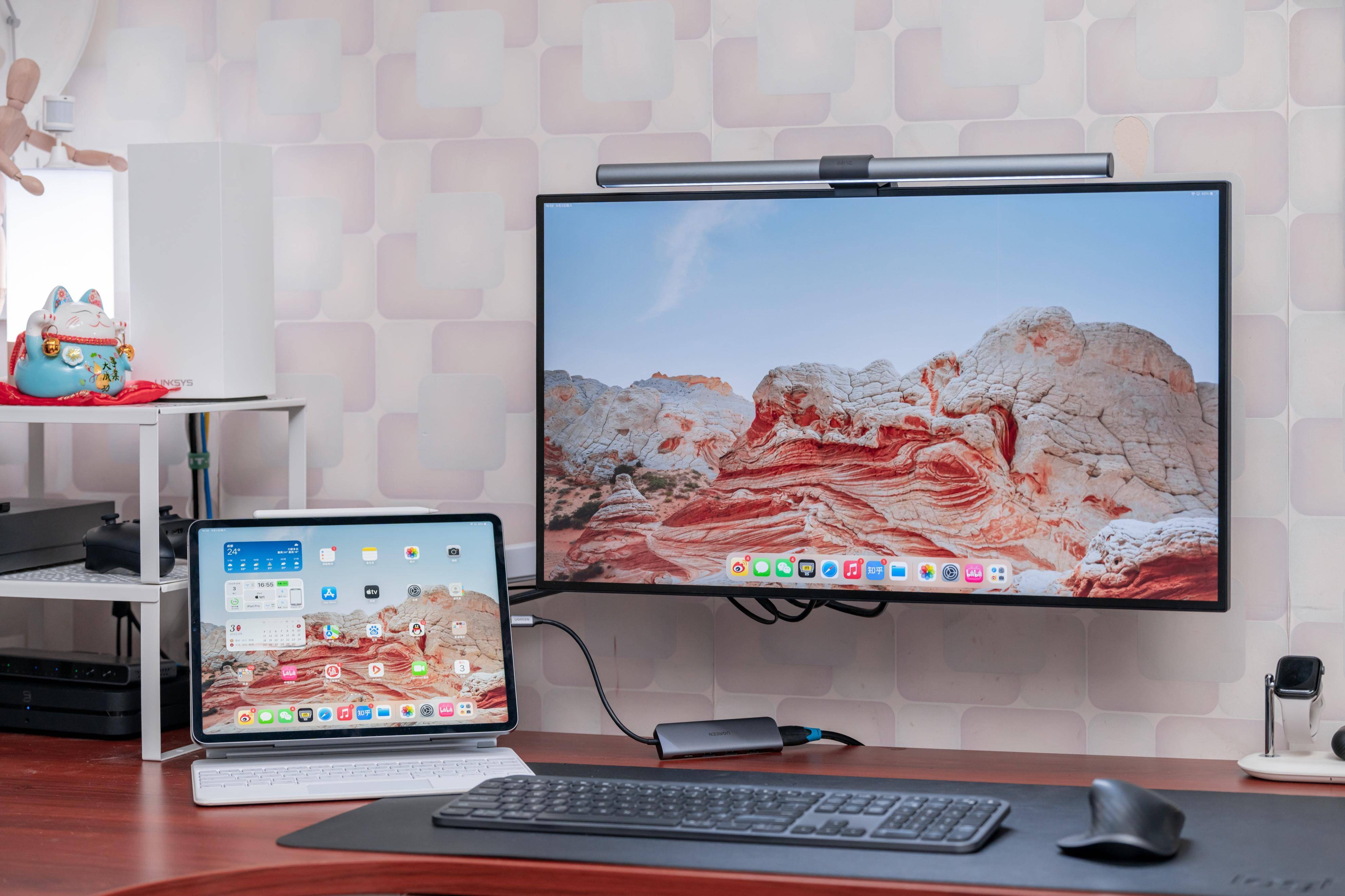绿联 5 合 1 USB-C 拓展坞 + iPad OS 16 台前调度,竟成了 iPad 办公神器?